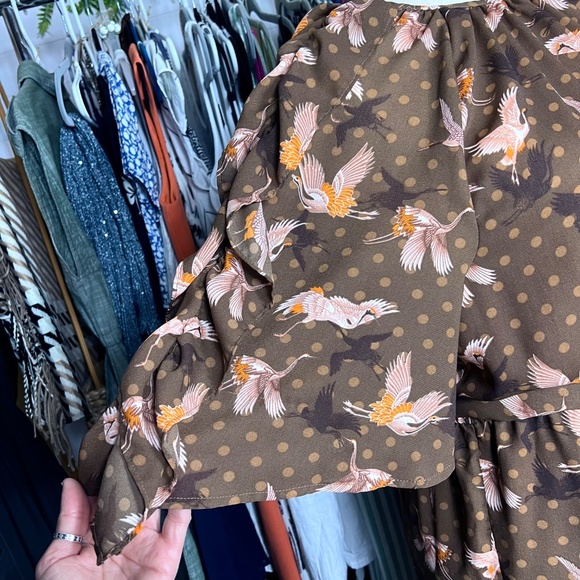 NWOT |•HAPPY X NATURE•| Stand Out Nature Featured Dress 100% Recycled Size XL - Picture 6 of 16